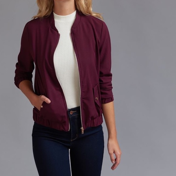 Dynamite | Stretch Bomber Jacket - Picture 7 of 7